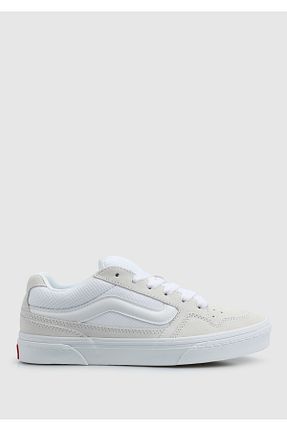 کفش اسنیکر سفید زنانه بند دار Vans - کد 800388450