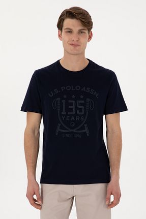تیشرت سرمه ای مردانه رگولار U.S. Polo Assn. - کد 926566463