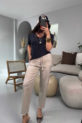 شلوار طوسی زنانه بافتنی Sohotique By P - کد 926636292