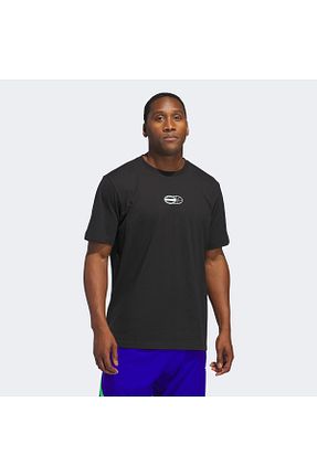تیشرت اسپرت مشکی مردانه رگولار adidas - کد 887261372