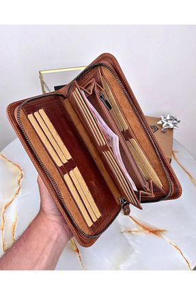 کیف دستی قهوه ای زنانه ابعاد بزرگ Fil Deri - کد 926599021