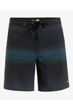 شلوارک ساحلی مشکی مردانه مخلوط پلی استر Quiksilver - کد 926640565