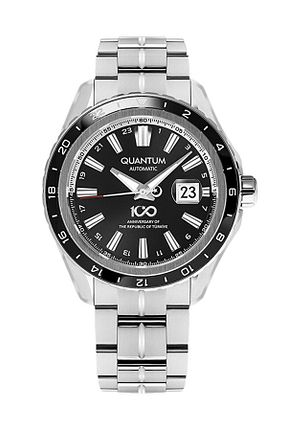 ساعت مچی متالیک مردانه بالای 46 میلی متر Quantum - کد 752712906