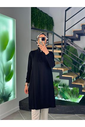 تونیک مشکی ویسکون Armine - کد 926643779