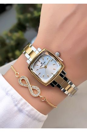 ساعت مچی طلائی زنانه 36-40 میلی متر Daniel Klein - کد 350878783