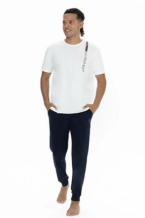 ست لباس راحتی نباتی مردانه ساده U.S. Polo Assn. - کد 926650390