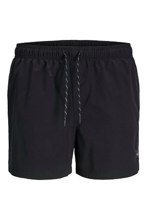 شلوارک ساحلی مشکی مردانه پلی استر Jack & Jones - کد 891968229