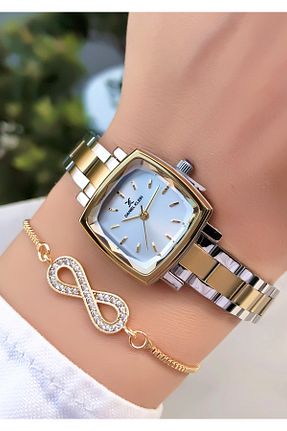ساعت مچی طلائی زنانه 36-40 میلی متر Daniel Klein - کد 350878783