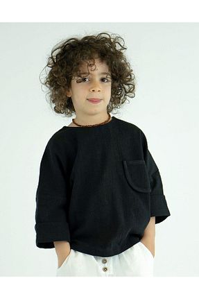 پیراهن مشکی بچه گانه اورسایز Catz Kids - کد 113215108