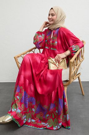 لباس حجاب صورتی زنانه رگولار InStyle - کد 926697021