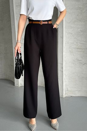شلوار مشکی زنانه پارچه macharel jeans - کد 888855252
