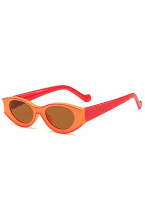 عینک آفتابی نارنجی زنانه UV400 Toz Vintage - کد 91241917