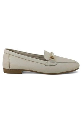 بابت بژ زنانه چرم خالص venüs ayakkabı - کد 926707560