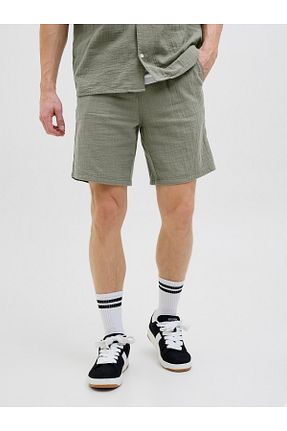 شلوارک و برمودا طوسی مردانه رگولار Jack & Jones - کد 923875563
