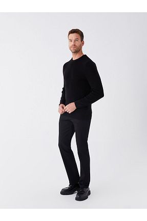 شلوار مشکی مردانه بافتنی LC Waikiki - کد 926711215