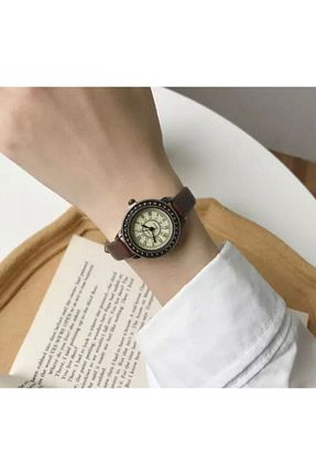 ساعت مچی قهوه ای زنانه 26-30 میلی متر Toz Vintage - کد 48001213