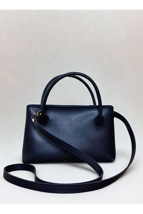 کیف دوشی سرمه ای زنانه چرم مصنوعی fular & bags - کد 926710643