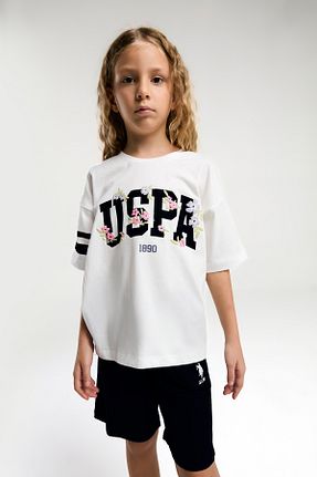 ست بالاتنه و پائین تنه رنگی بچه گانه بافت U.S. Polo Assn. - کد 926746565