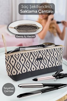 کیف آرایش طوسی MorBebe - کد 898395377