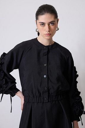 ست بالاتنه و پائین تنه حجاب مشکی زنانه نیمه فیت Touche Prive - کد 926728571