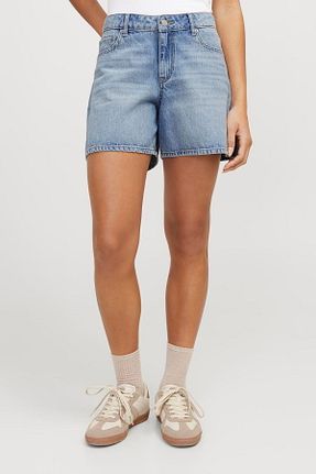 شلوارک و برمودا آبی زنانه رگولار Jack & Jones - کد 926748394