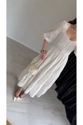 لباس قهوه ای زنانه بافتنی elif teke - کد 926748377