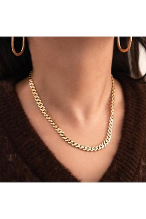 گردنبند طلا طلائی زنانه 14 عیار hakan mücevherat - کد 926755283