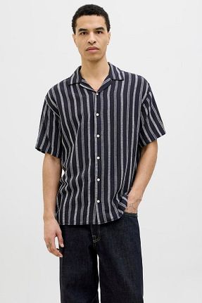 پیراهن آبی مردانه Relaxed Jack & Jones - کد 899672227