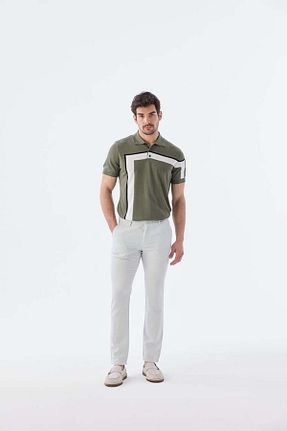 شلوار طوسی مردانه پنبه ای Jakamen - کد 926750546