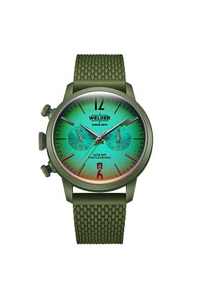 ساعت مچی سبز مردانه 41-45 میلی متر Welder Moody - کد 755358522