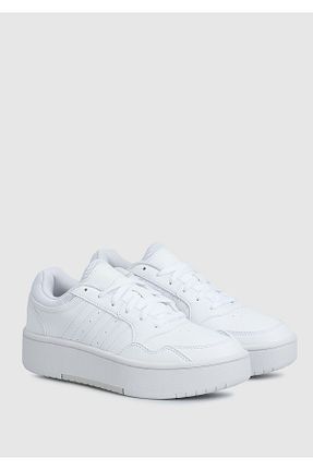 کفش اسنیکر سفید زنانه بند دار adidas - کد 802422516