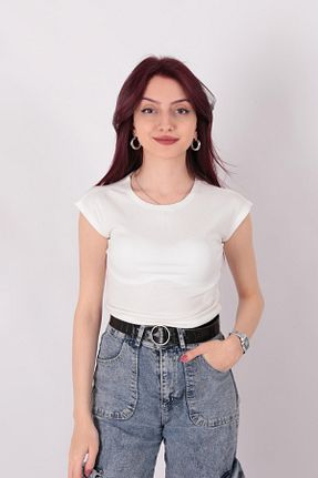 بلوز نباتی زنانه ساده BUSEM - کد 926920728