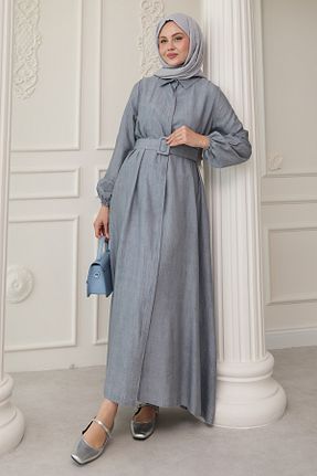 لباس حجاب طوسی زنانه رگولار InStyle - کد 926751115