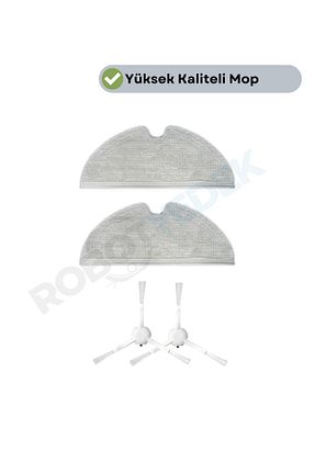 اکسسوری جاروبرقی سفید robotyedek - کد 315305680