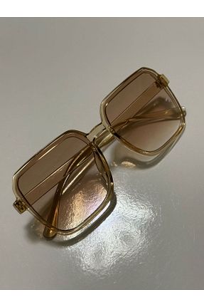 عینک آفتابی قهوه ای زنانه 6 Defne - کد 926761296