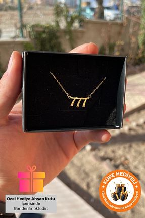 گردنبند نقره طلائی زنانه 925 عیار Lucente Jewellery - کد 746478407
