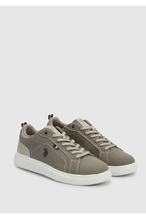 کفش اسنیکر بژ زنانه بند دار U.S. Polo Assn. - کد 898189908