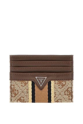 کیف پول قهوه ای مردانه ابعاد کوچک Guess - کد 905842530