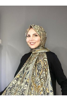 شال رنگی زنانه پنبه ای The Message - کد 926830619