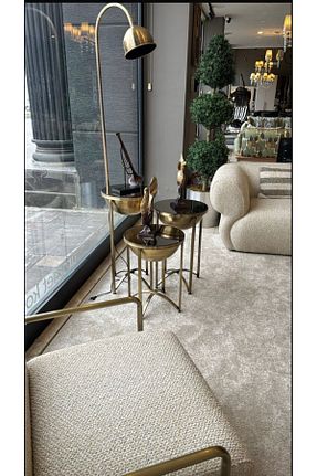 میز جلو مبلی مشکی فلزی Home - کد 926831408
