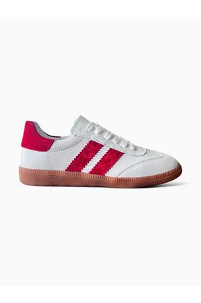 کفش اسنیکر سفید زنانه چرم اصل Vrs Shoes - کد 924425171