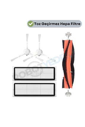 اکسسوری جاروبرقی سفید robotyedek - کد 812128688