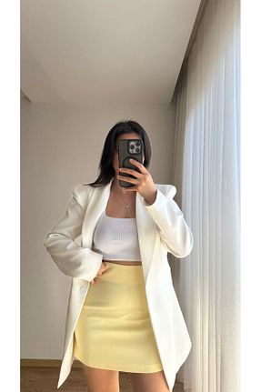 دامن زرد زنانه بافتنی BENDİSTAR BUTİK - کد 926849944