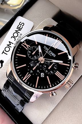 ساعت مچی متالیک زنانه 41-45 میلی متر Tom Jones - کد 926856151