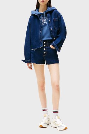 کفش اسنیکر سفید زنانه بند دار Tommy Jeans - کد 926865760