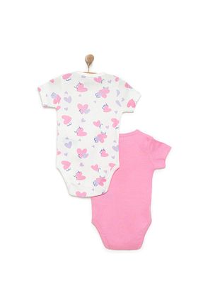 بادی و سرهمی نوزادی بنفش بچه گانه ebebek Hello Baby - کد 926869276