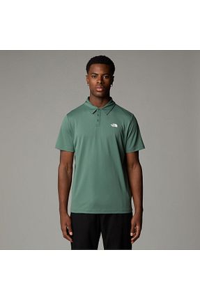 تیشرت سبز مردانه یقه پولو The North Face - کد 924769400