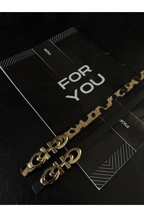 کمربند رنگی زنانه زنجیر Fiori - کد 926893413