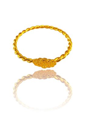 النگو طلائی زنانه 22 عیار BiLi Accessories - کد 750768275
