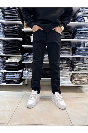 شلوار جین مشکی مردانه پاچه کوتاه Casualmen32 - کد 926898391